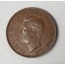AUSTRALIA 1939 . HALF 1/2 PENNY . ROO . KEY DATE . RE-TONING